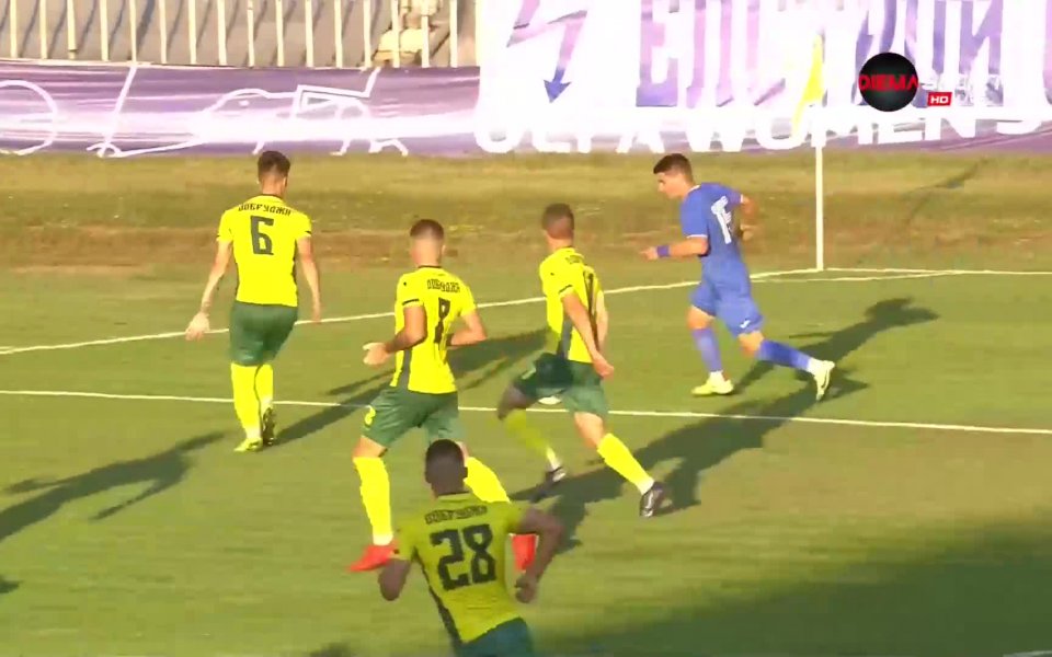 Отборът на Монтана успя да измъкне победата срещу Добруджа.