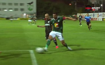 Пирин направи резултата 2 0 след гол на Манолев в 30 ата