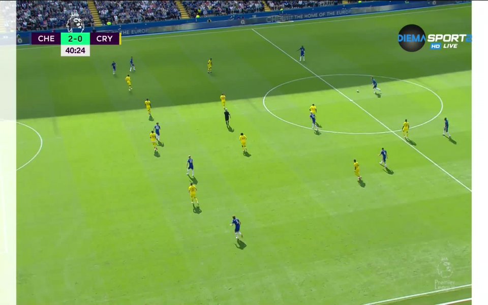 Кристиан Пулишич удвои преднината на Челси срещу Кристъл Палас в