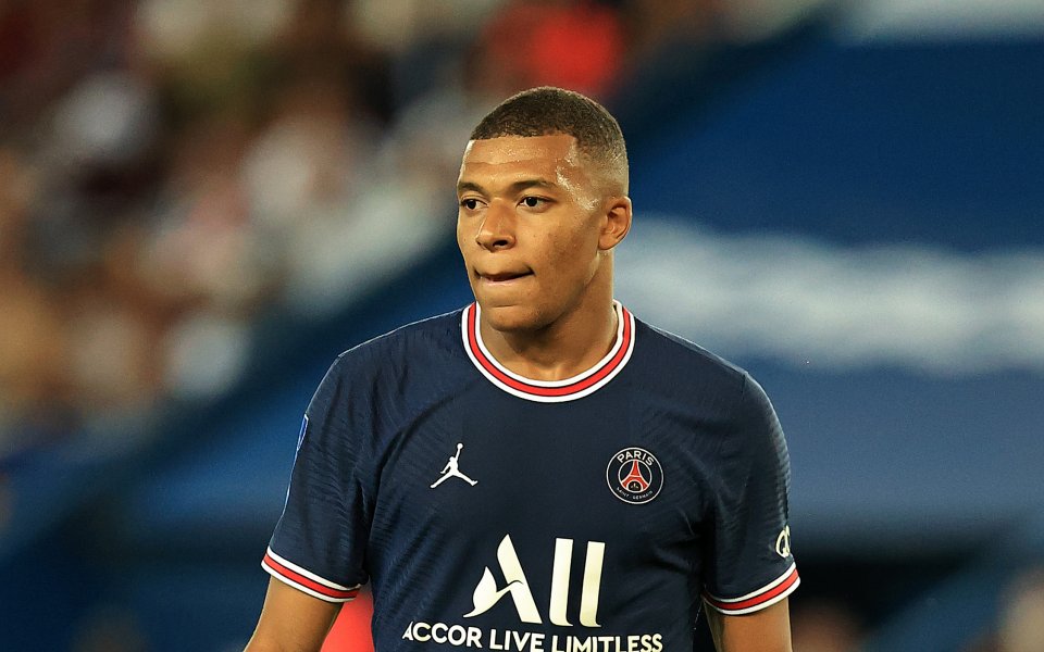 Една от суперзвездите на Пари Сен Жермен Килиан Мбапе може