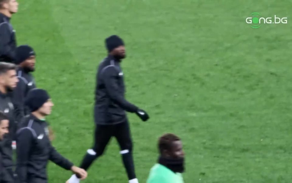 Лудогорец проведе своята официална тренировка преди утрешния мач от плейофите