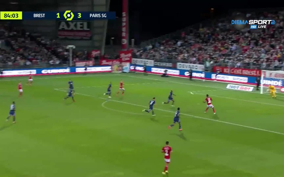 Отборът на ПСЖ победи Брест с 4:2 в мач от