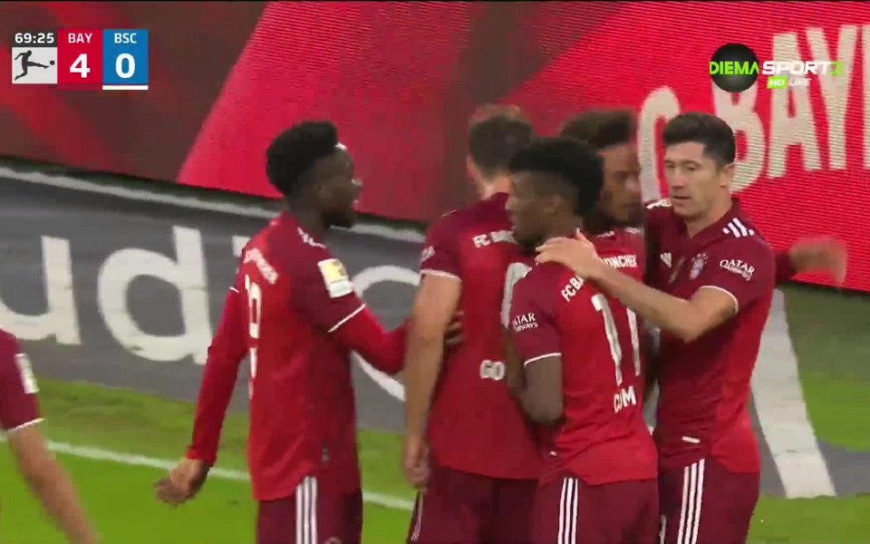 Байерн Мюнхен постигна втората си победа в първенството в третия