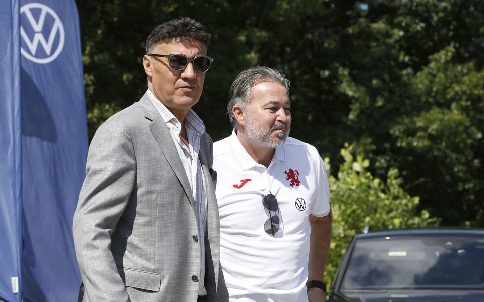 Президентът на БФС - Борислав Михайлов, трезво оцени спечелената точка