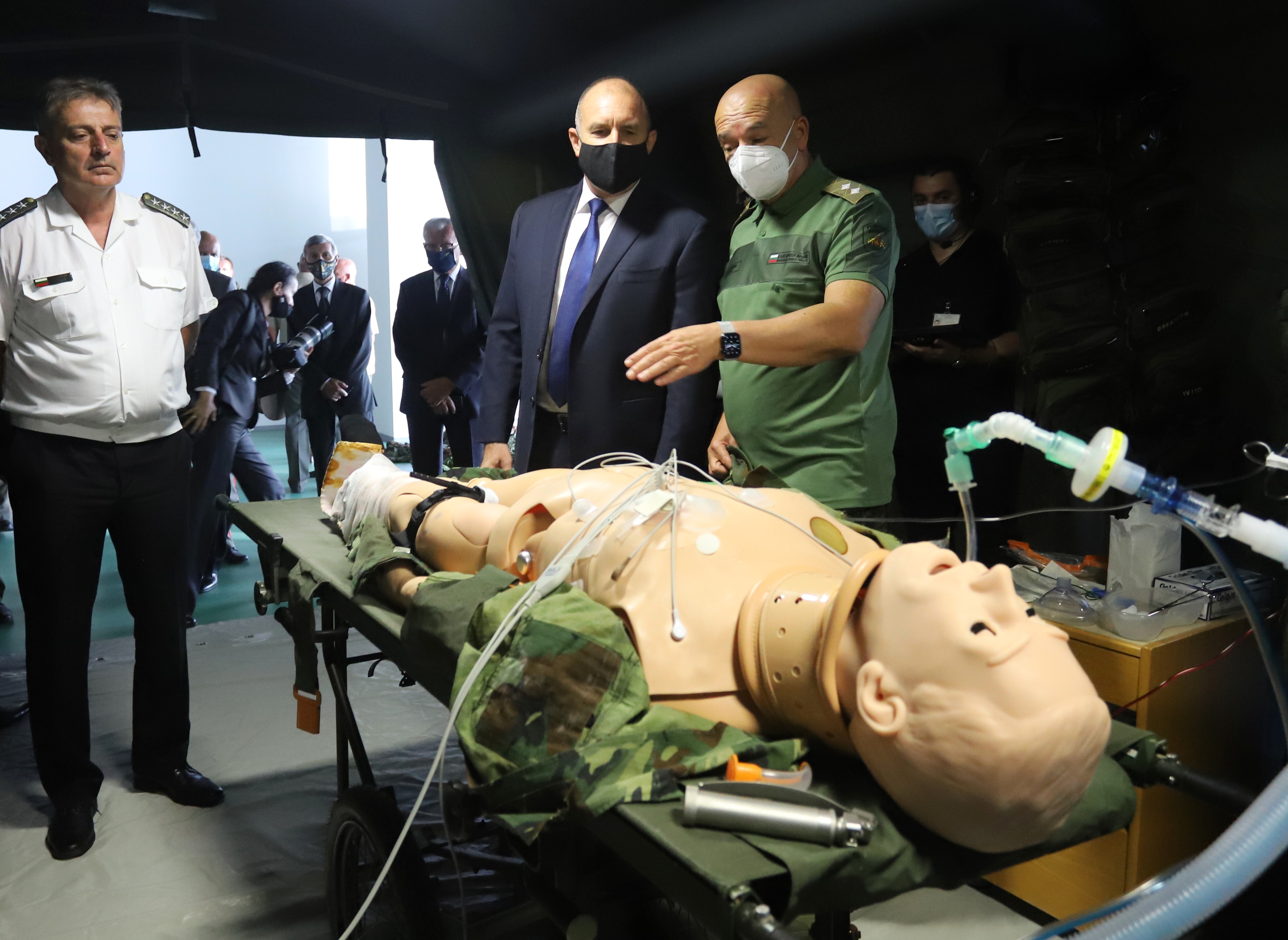 <p>ВМА откри уникален военномедицински симулационен тренировъчен център</p>