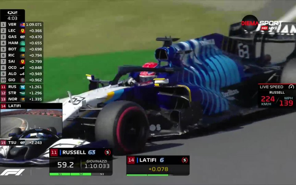 Макс Верстапен с Ред Бул ще стартира от първа позиция