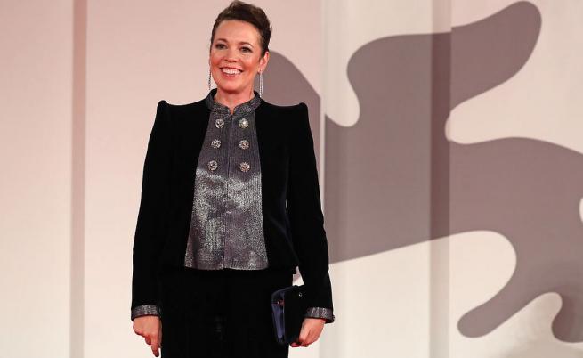  Оливия Колман на премиерата на 