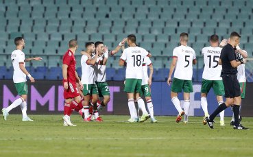 България играе срещу Грузия при резултат 4 0 в приятелски мач който