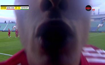 В 38 ата минута Георги Русев ознаменува добрата си игра с