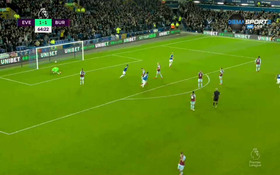 Евертън - Бърнли 3:1 /репортаж/