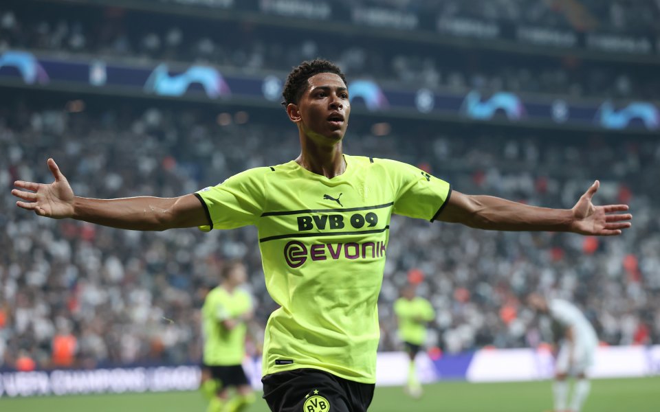 Букайо Сака, Мейсън Грийнууд, Джуд Белингам и Люк Томас попаднаха