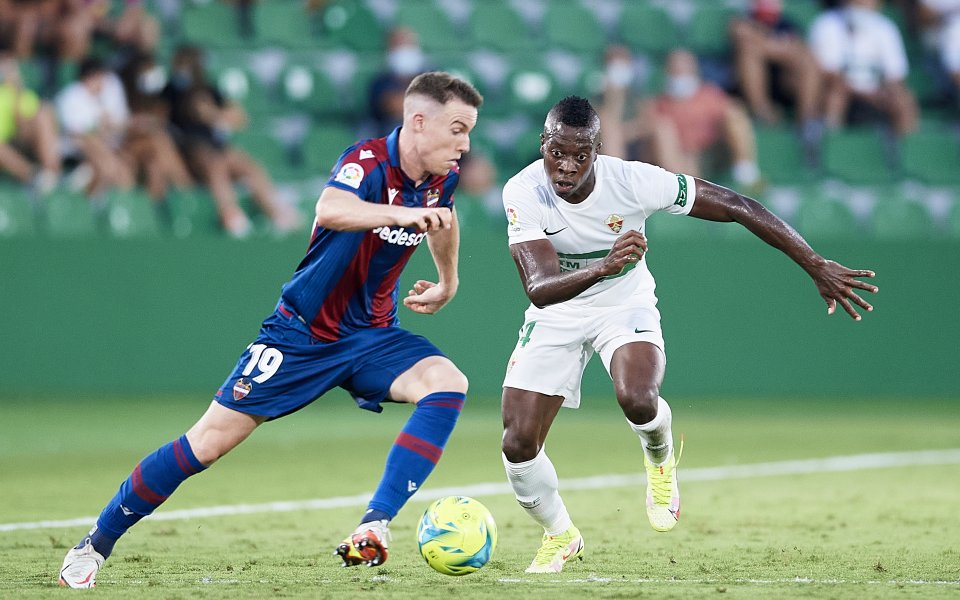 Елче и Леванте не излъчиха победител, завършвайки при равенство 1:1