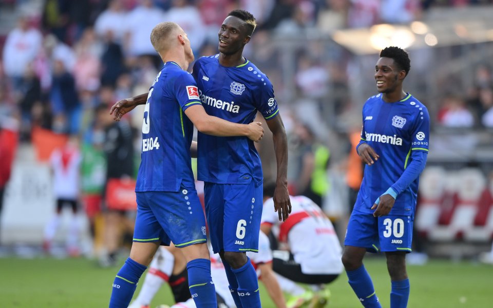 Отборът на Байер Леверкузен надви Щутгарт с 3:1 в мач