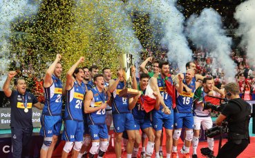 Италианският мъжки отбор по волейбол победи Словения във финалния мач