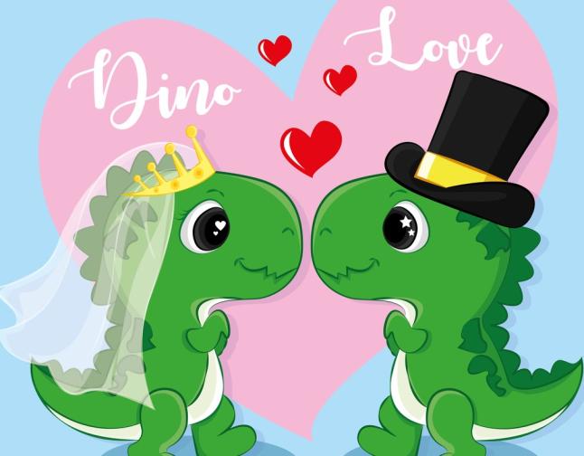 динозаври любов