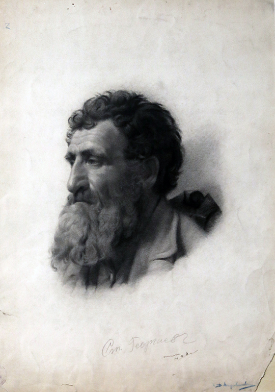 <p>Стефан Георгиев (1876-1921) Етюд Глава 1900 г.</p>