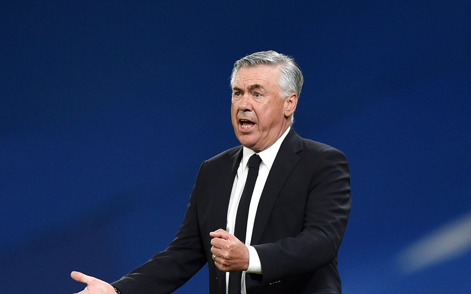 Треньорът на Реал Мадрид Карло Анчелоти говори след 0:0 с