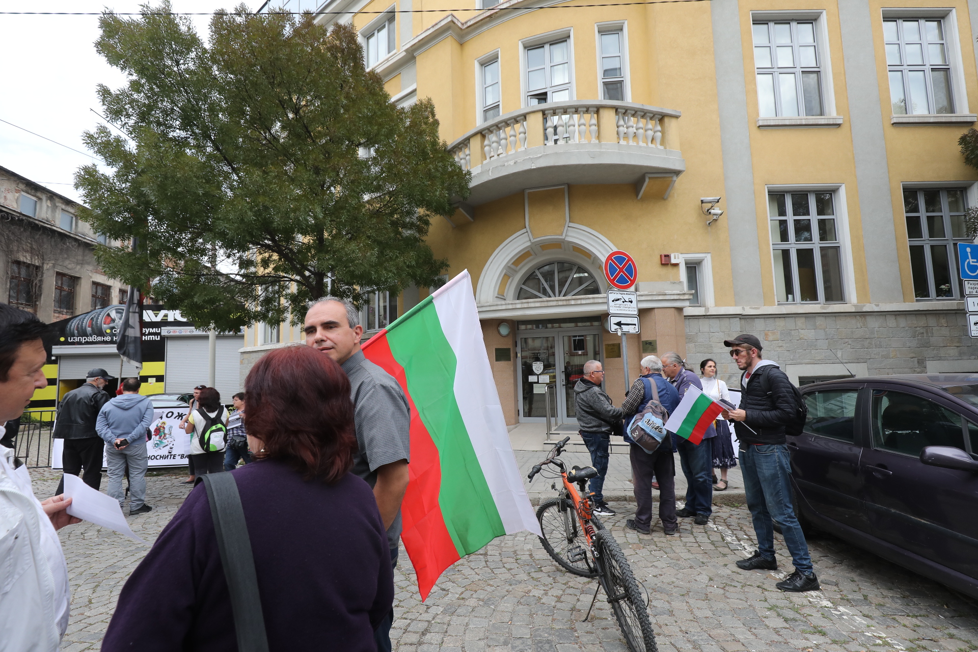 <p>Протест пред агенцията по лекарствата</p>