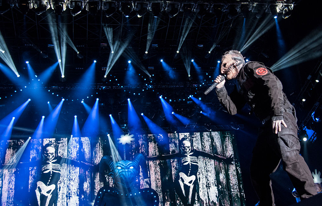 <p>Изпълнения на Slipknot в Бразилия (2015) и САЩ (2013)</p>
