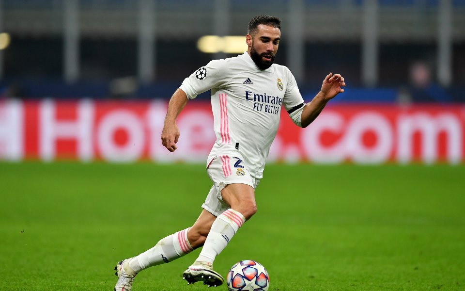 Защитникът на Реал Мадрид Дани Карвахал може да отсъства от