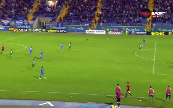 Фрапантна грешка в защита за Левски и 3:2 за Лудогорец