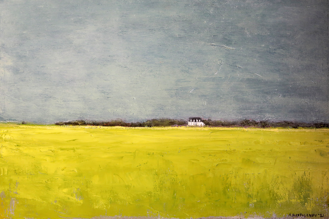 <p>Галерия Астри представя първата самостоятелна изложба на Алберт Хаджиганев в родината му.</p>