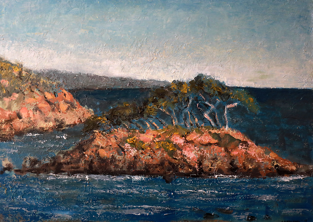 <p>Още самото заглавие на първата му българска изложба - &bdquo;Мимезис&ldquo;, показва сила и същевременно липса на всякаква излишна претенция у художника.</p>