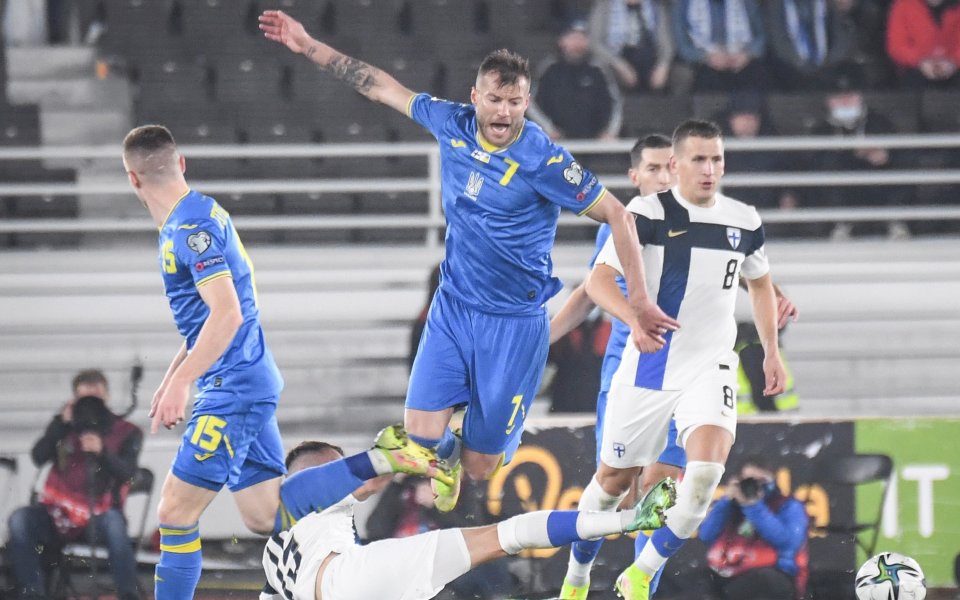 Украйна удари Финландия с 2:1 като гост и записа първата