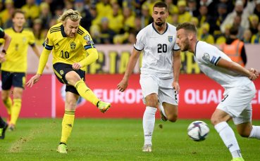 Швеция победи с 3 0 Косово и се доближи на точка