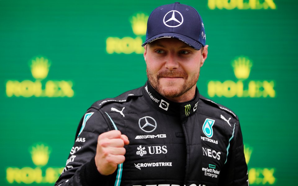 Финландският пилот на Мерцедес Валтери Ботас записа своята първа победа