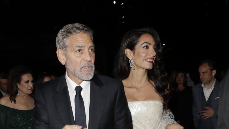 Амал и Джордж Клуни блестят по време на Лондонския филмов фестивал