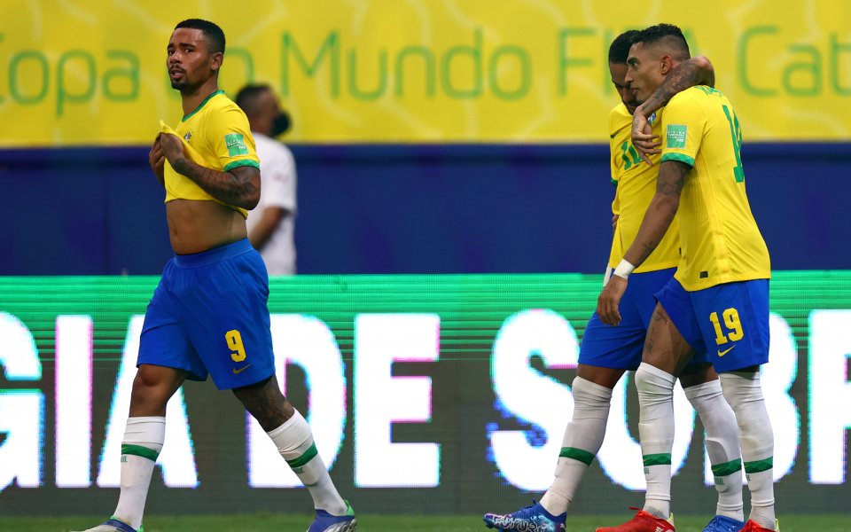 Бразилия - Уругвай 4:1 / Световни квалификации