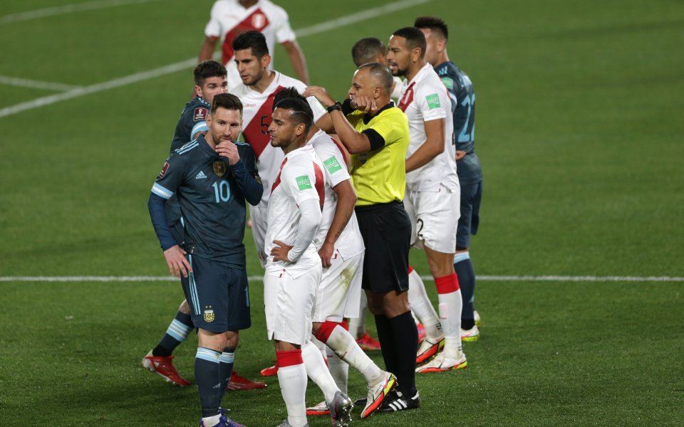 Съставът на Аржентина надви Перу с 1:0 в поредната световна