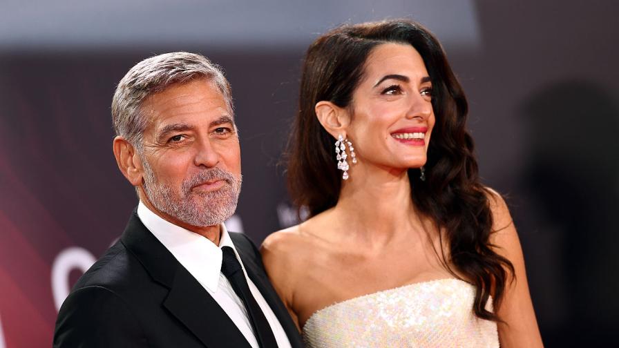 Вдъхновение за булките: Амал Клуни блесна с вечерна визия на Комо