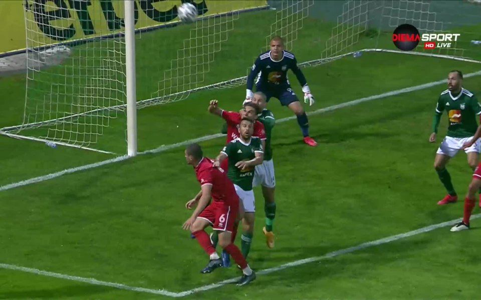 Ботев Враца изравни резултата срещу Пирин в петата минута на