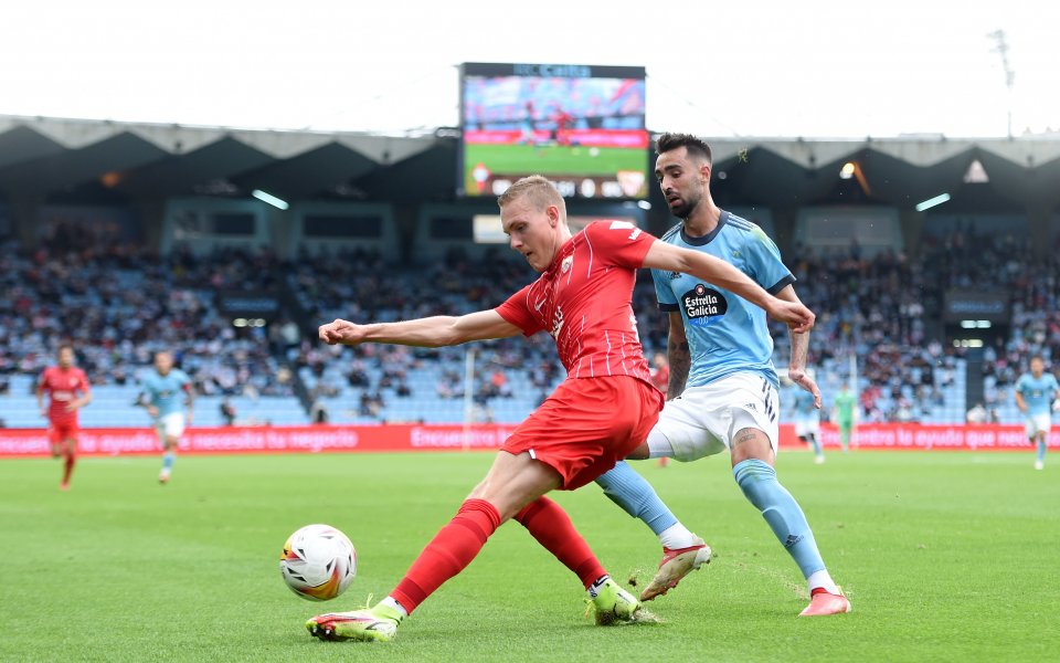 Севиля победи с 1:0 като гост Селта Виго в среща