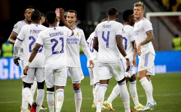 Реал Мадрид се наложи с 5 0 над Шахтьор в мач от Група