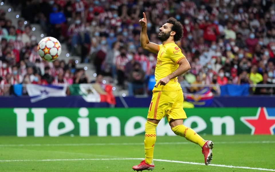 Нападателят на Ливърпул Мохамед Салах продължава да удивлява с представянето