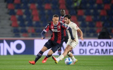 Болоня и Милан играят при резултат 2 2 в мач от 9 ия кръг