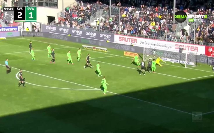 Зандхаузен - Вердер 2:2 /репортаж/