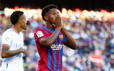 Младият талант на Барселона Ансу Фати отново е получил контузия