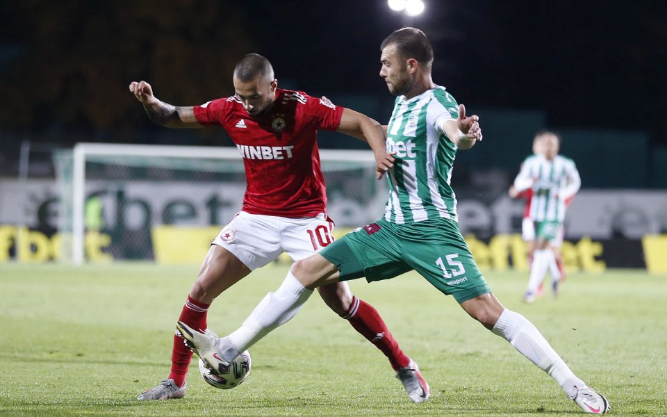 Берое и ЦСКА не излъчиха победител, завършвайки 0:0 в един