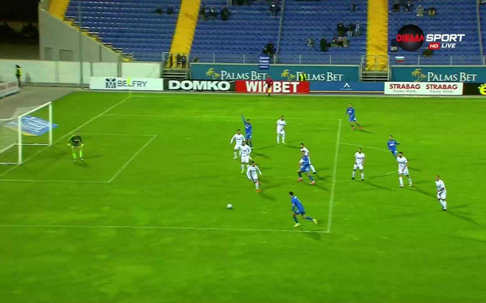 Билал Бари оформи своя първи хеттрик със синята фланелка