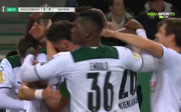 Борусия Мьонхенгладбах Байерн Мюнхен 5 0 репортаж