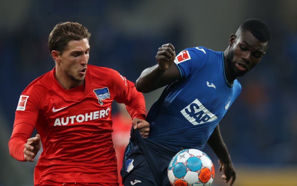 Хофенхайм - Херта Бeрлин 2:0 / Бундеслига, 10-и кръг, 30.10.2021 г.