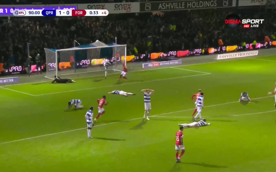 КПР - Нотингам Форест 1:1 /репортаж/