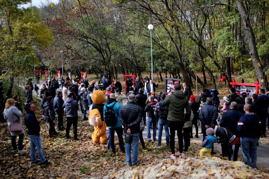 Локомотив Сф Алея на славата и Парк на катеричката1