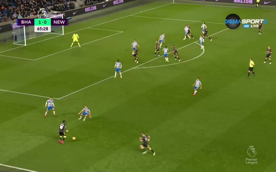 Брайтън - Нюкасъл 1:1 /репортаж/