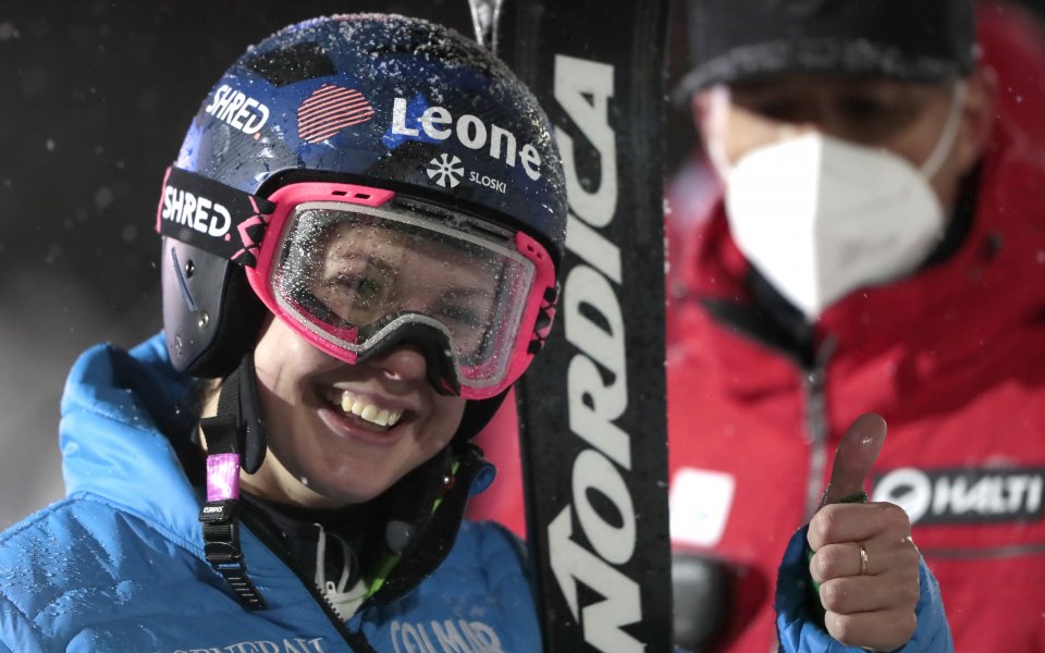 Андрея Слокар постигна първа победа в Световната купа по ски алпийски дисциплини