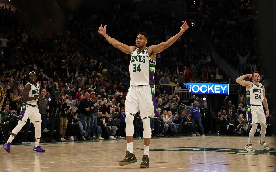 Милуоки Бъкс спечели визитата си на Бруклин Нетс със 121:109